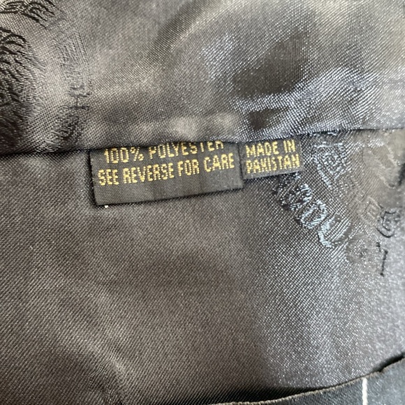 Vintage Sergio Vadducci Western Jacket Blazer Cowboy Rockabilly XL Black Grn - Picture 13 of 14